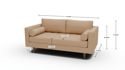 Ladybird 72" Loveseat - Superb Hacienda