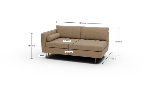 Ladybird Laf Condo Sofa - Elliot French Blue