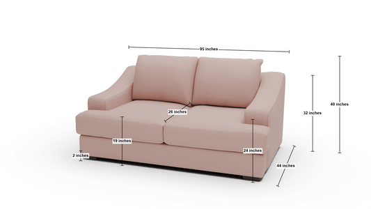 Austonian 95" Sofa - Sorrento Sunflower