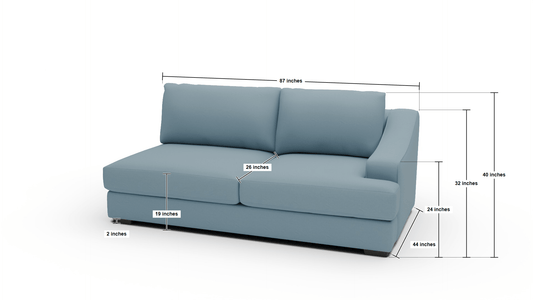 Austonian Raf Sofa - Superb Rust
