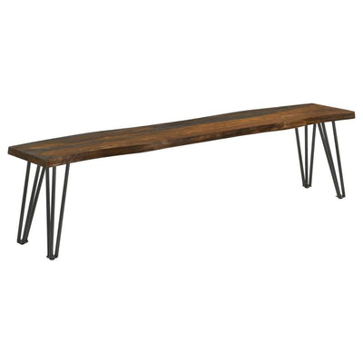 Nevada 70" Live Edge Dining Bench -