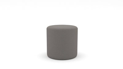 Ari 18" Round Ottoman - Peyton Slate