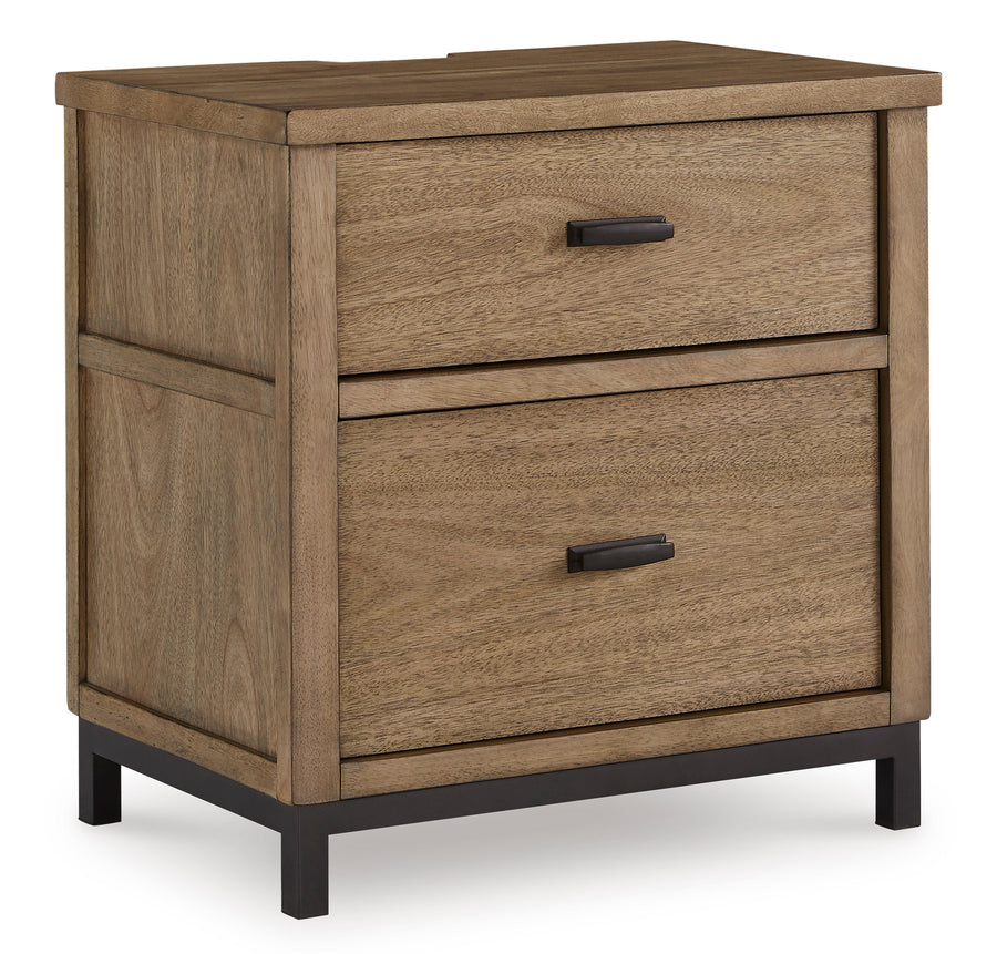 Thomas Two Drawer Nightstand -