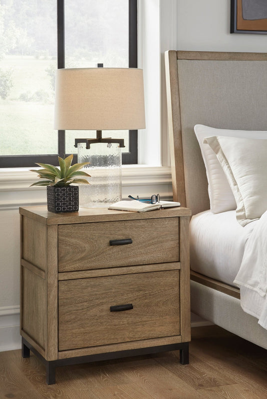 Thomas Two Drawer Nightstand -