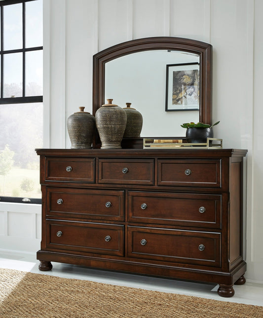 Porter Dresser and Mirror -