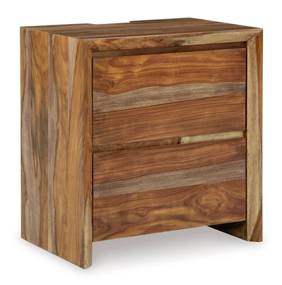 Dahlia Two Drawer Nightstand -