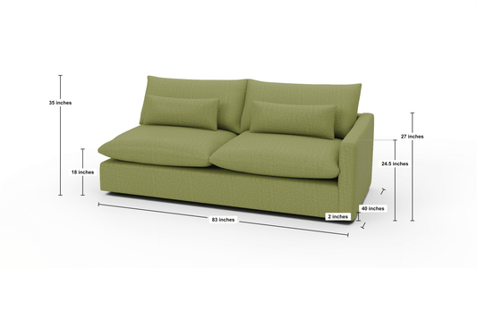 Bouldin Raf Sofa - Amigo II Dusk