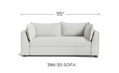 Cherrywood 95" Sofa - Dream French Blue