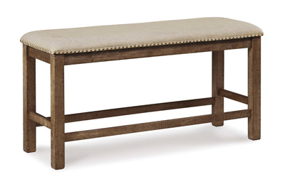 Mara Upholstered Counter Bench -