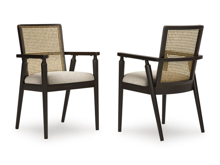 Gale Upholstered Arm Chairs (Set of 2)