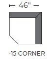 Domain Corner Wedge - Dream Apple