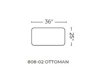 Domain Ottoman - Dream French Blue