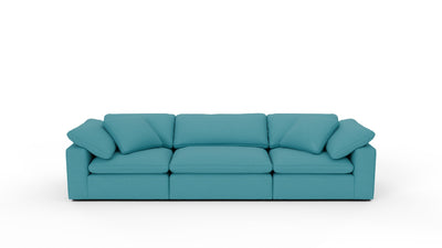 Fluffy 133.5" 3pc Sofa - Dream Pool