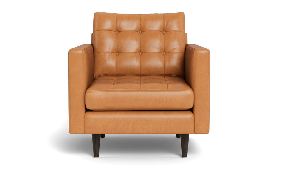 Wallace 34" Leather Arm Chair -