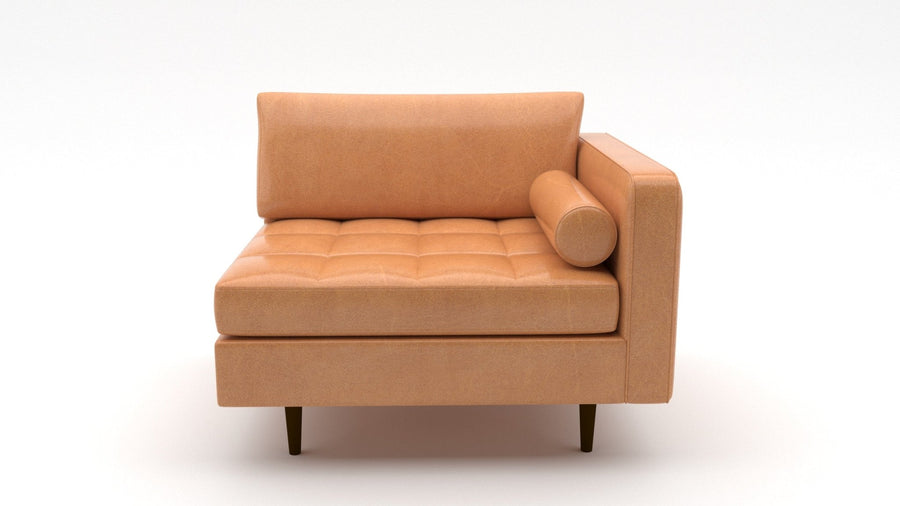 Ladybird Leather Raf Chair - Hudson Lager