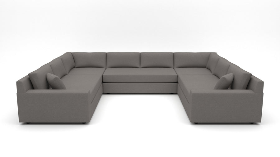 Lago Vista 172" Large U Sectional - Peyton Slate
