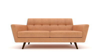 Lamar 69" Leather Loveseat -
