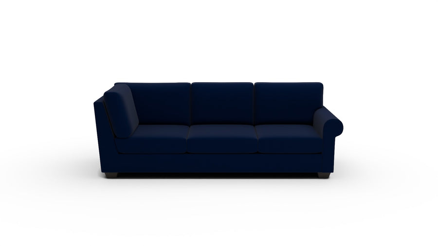Manor Raf Corner Sofa - Superb Cobalt