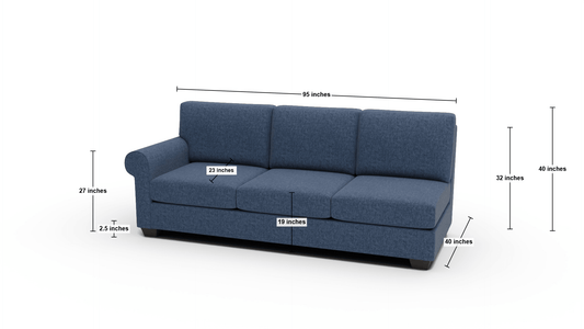 Manor Laf Sofa - Bennett Peacock
