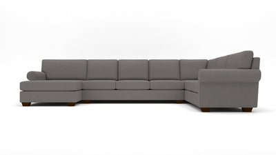 Manor 172" Large Corner Sectional With Laf Chaise - Peyton Slate
