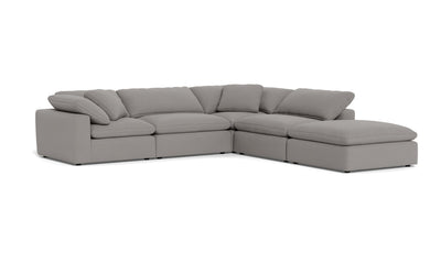 Fluffy 133.5" 4 Piece Sectional w/Otto -
