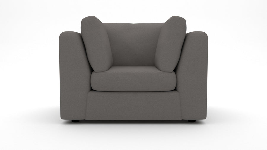 Parmer 54" Arm Chair - Peyton Slate