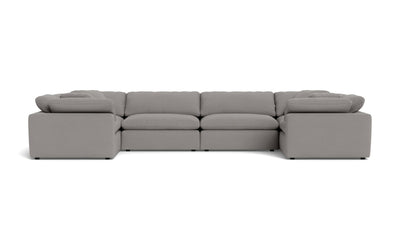 Fluffy 178" 4 Corner U Sectional -