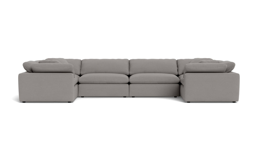 Fluffy 178" 4 Corner U Sectional -