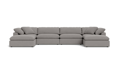 Fluffy 178" 4 Piece Sectional W/Double Otto -