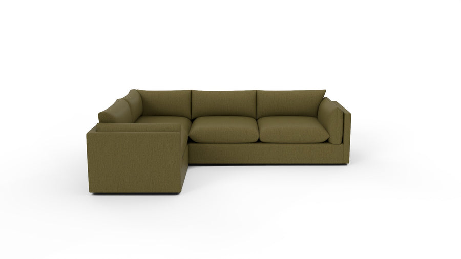 SoCo 124" RAF Sofa Sectional - Amigo II Garden