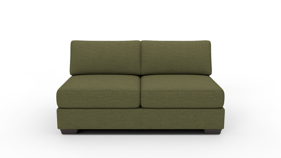 Track Armless Loveseat - Elliot Avocado
