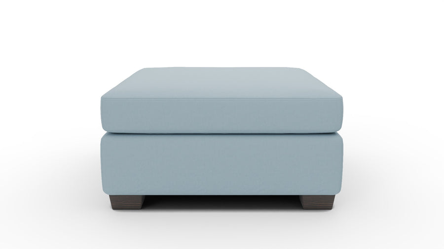 Track Cocktail Ottoman - Dream French Blue
