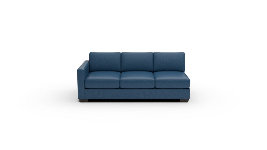 Track Leather Laf Sofa — tribeca-cobalt