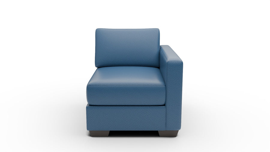 Track Leather Raf Chair — tribeca-cobalt