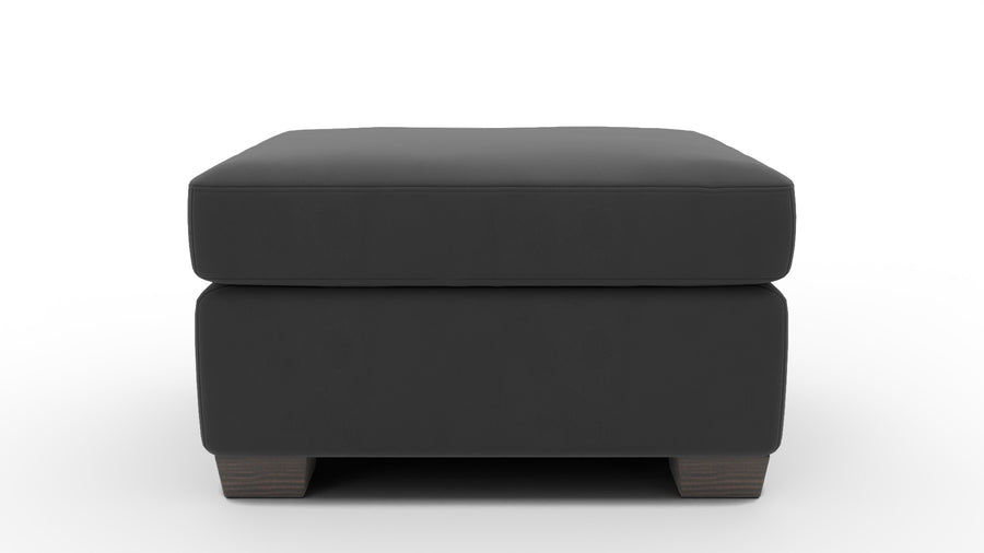 Track Ottoman - Superb Gunmetal