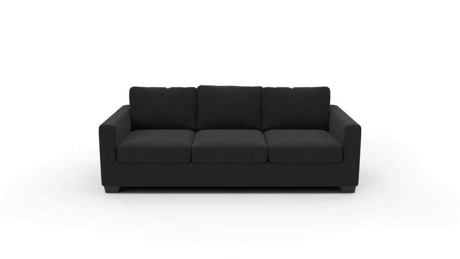 Track 87" Queen Sleeper Sofa - Superb Gunmetal