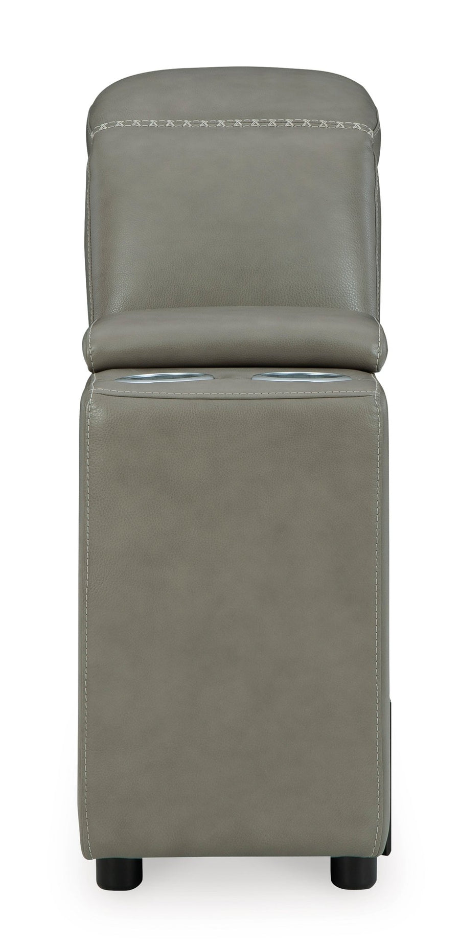 Cori Leather Storage Console -