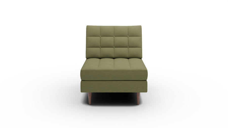 Wallace Armless Chair - Elliot Avocado