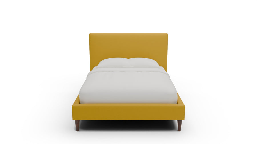 Wallace Untufted Full & Twin Bed — Full — Sorrento Sunflower