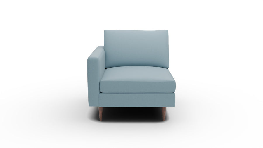 Wallace Untufted Laf Chair - Sorrento Ocean
