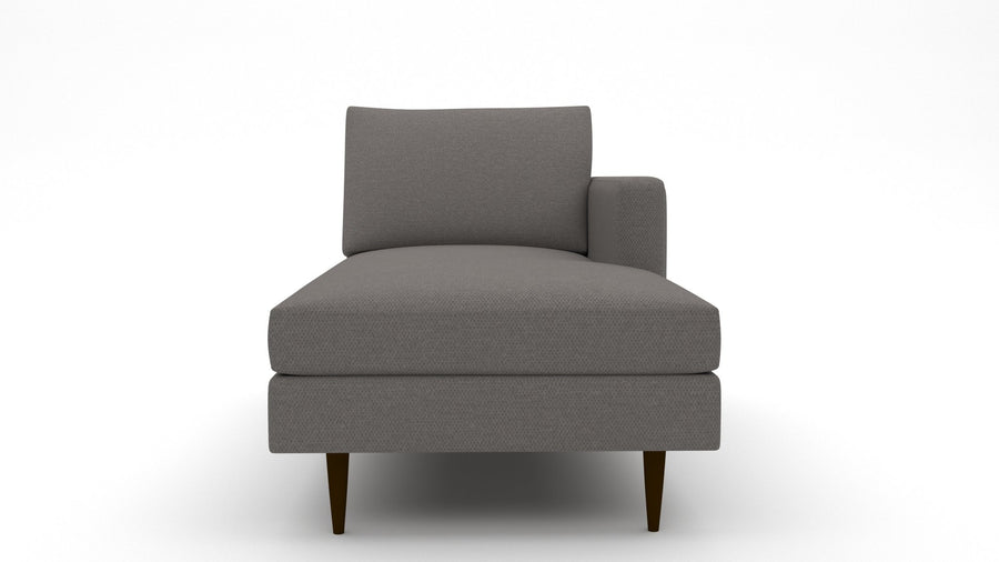 Wallace Untufted Raf Chaise - Peyton Slate