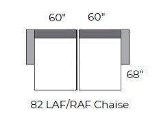 Lago Vista Raf Chaise - Peyton Slate