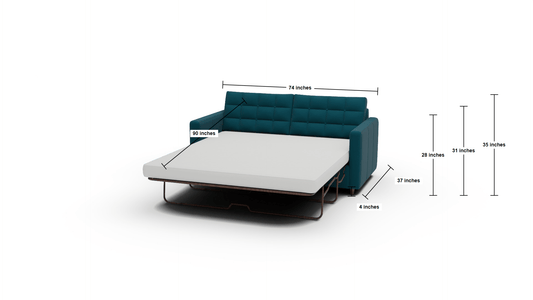 Wallace 74" Queen Sleeper Sofa - Dream Forest
