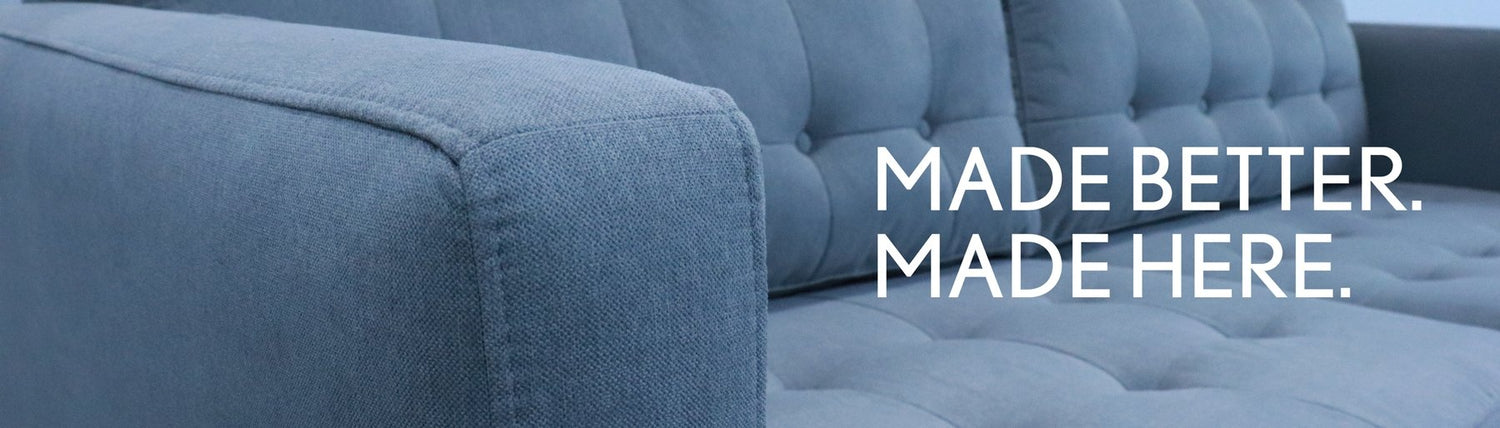 We Build Here | Austin's Couch Potatoes Furniture
