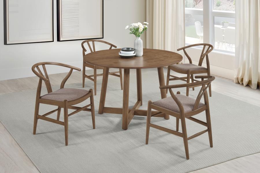 Dana 47" Round Dining Table Set -