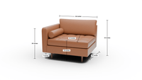 Ladybird Leather LAF Chair - Tribeca Cobalt