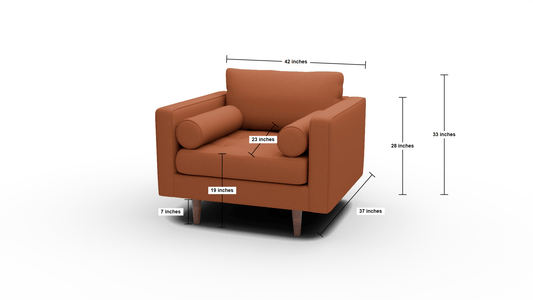 Ladybird 42" Arm Chair - Dream Forest