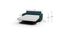 Ladybird 72" Full Sleeper Loveseat - Elliot Avocado