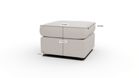 Parmer Ottoman - Sorrento Sunflower