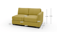 Track Raf Loveseat - Dream Eclipse